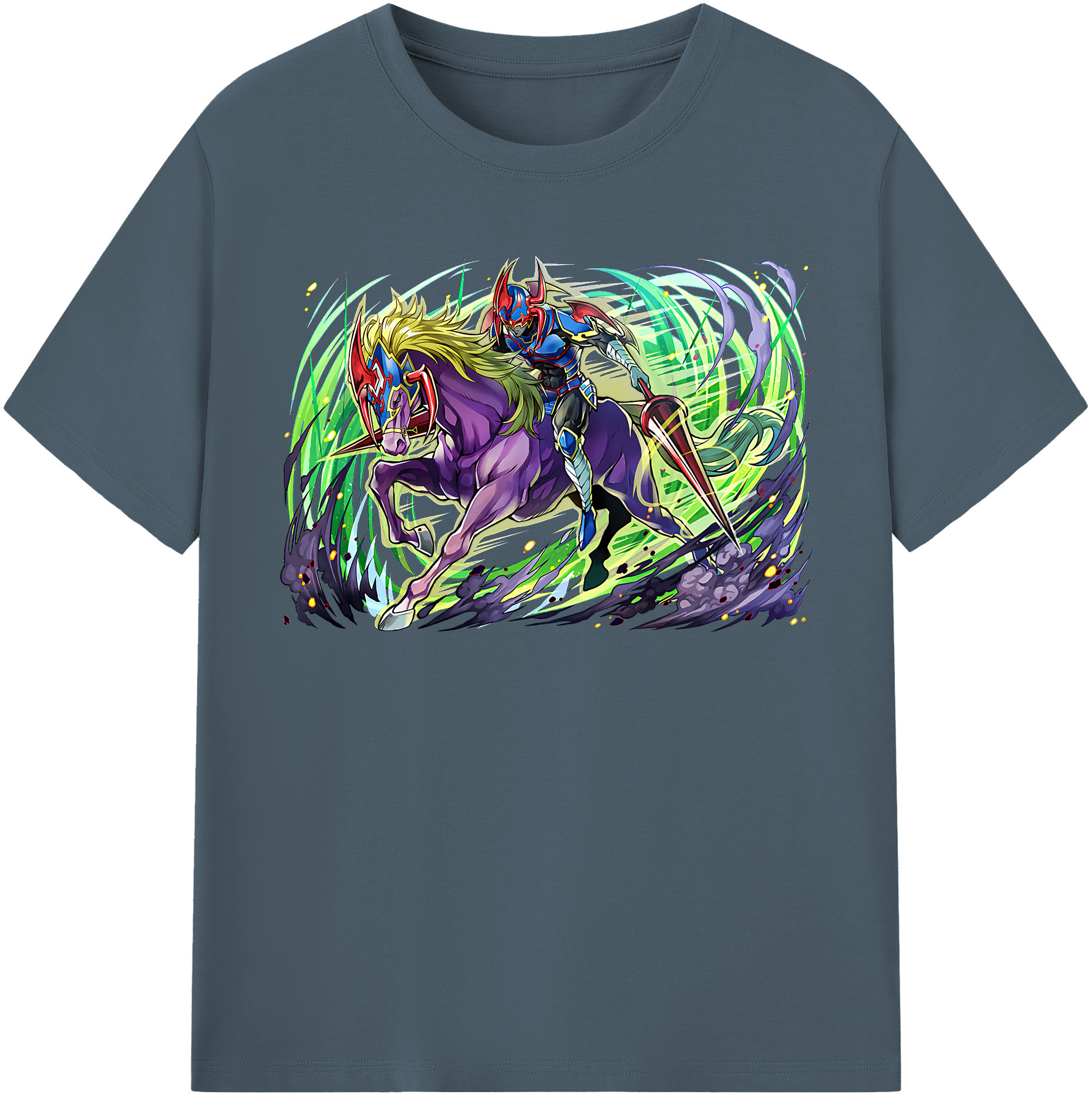 （画像用） 遊☆戯☆王 Yu-Gi-Oh! 綿100％半袖Tシャツ（フロントプリント）